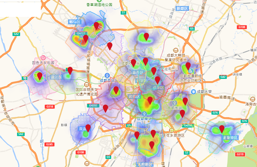 冒菜西施门店分布图